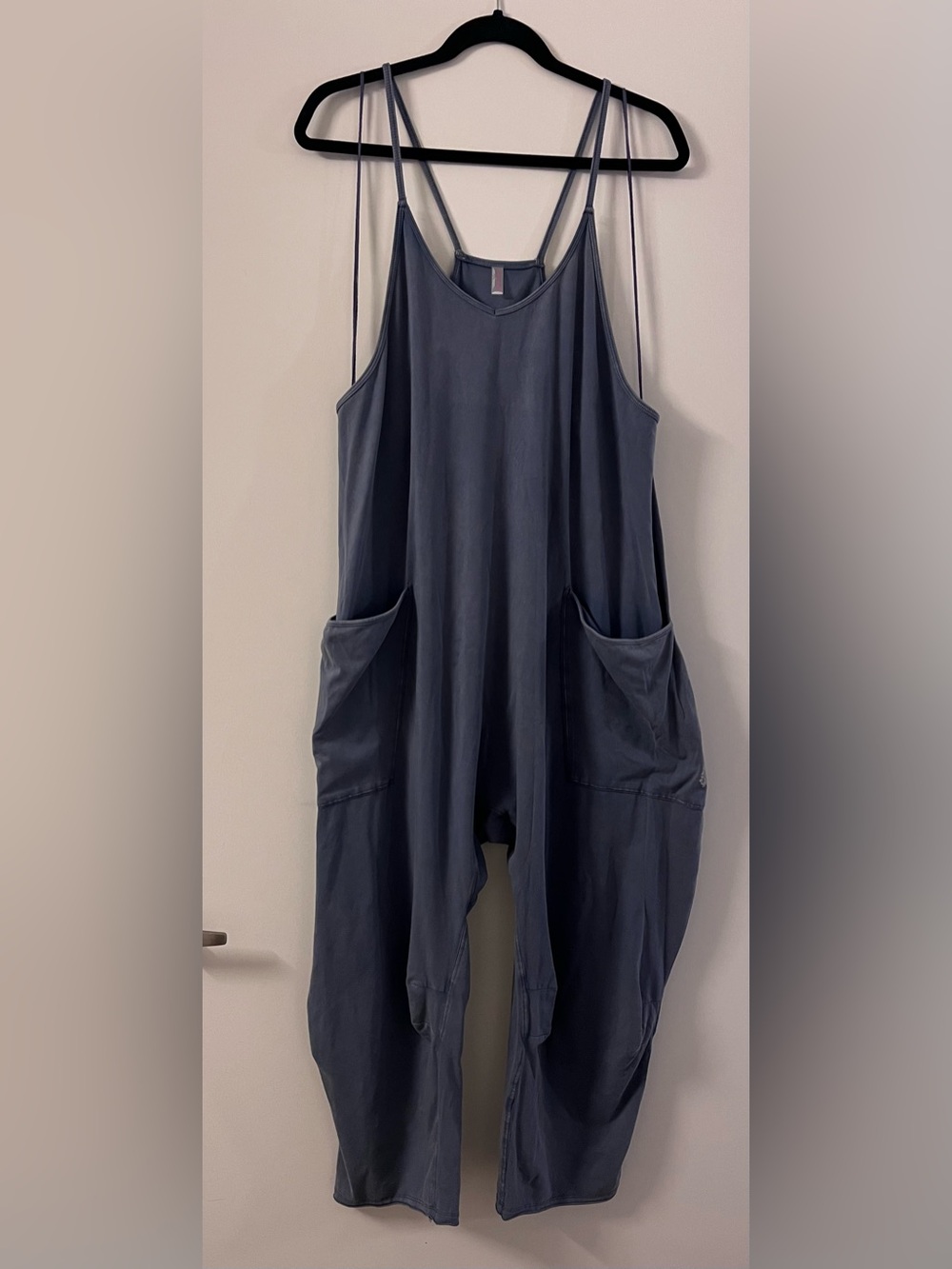 NWOT Free People Movement Blue Indigo Hot Shot Onesie - Picture 6 of 9
